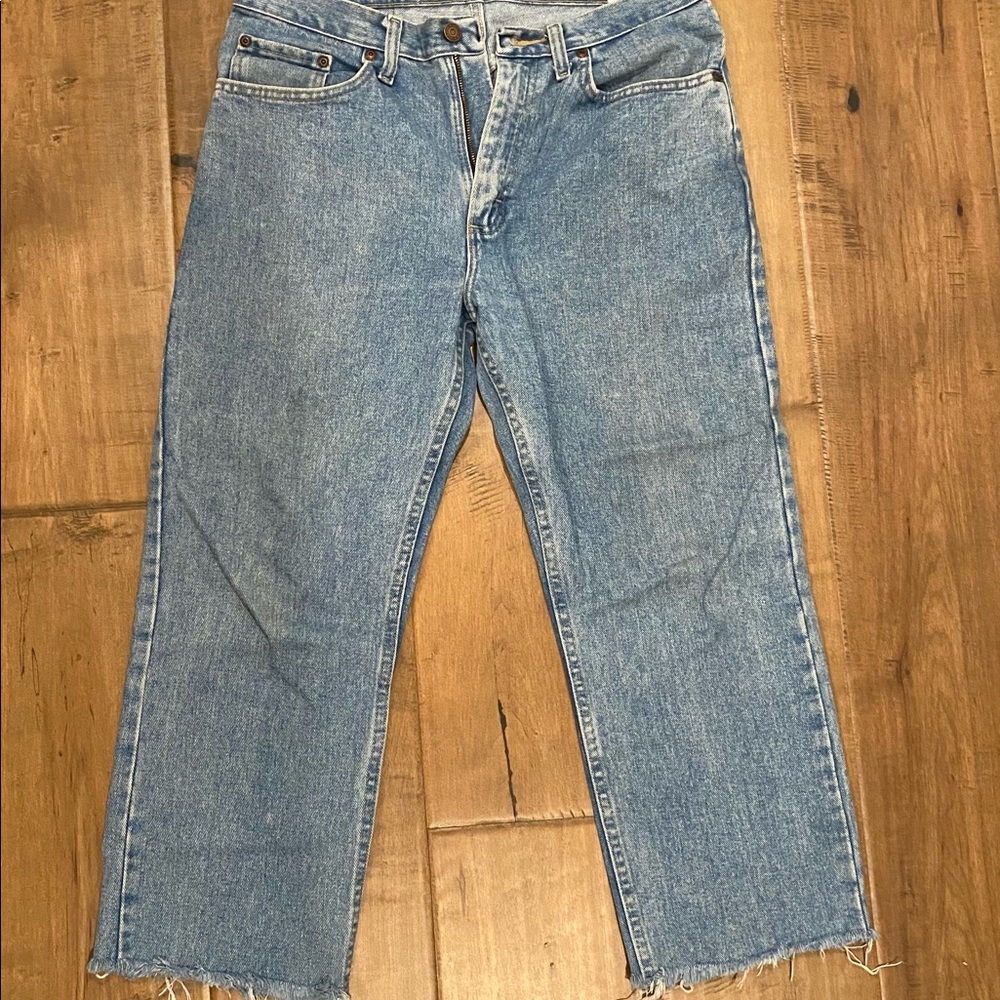 Cutoff Wrangler Jeans